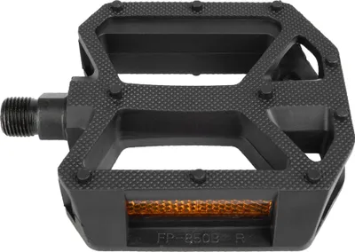 Immagine prodotto di Martello in ottone Steady K5 per pedali da bicicletta da 1/2" o 9/16" - Pedali piatti da bicicletta - Pedali a piattaforma - Pedali conformi al codice della strada tedesco (StVZO) - BMX, City, Trekking