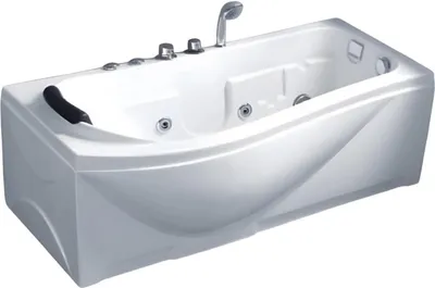 Produktbild von Acrylwanne Luxuswanne Whirlpool Blubberbad Komfortwanne Massagebad 170x85 cm