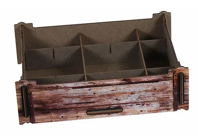Produktbild von Werkhaus - Unterteiler (PP1097) für Aufbewahrungsbox Kiste stapelbar Holzkiste