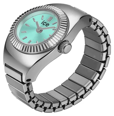 Image de Ice-Watch 025515 Montre-bague Chouchou Argenté/Turquoise