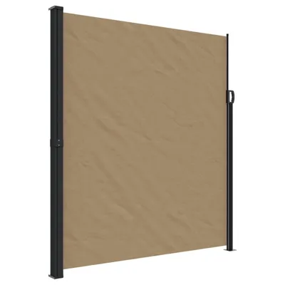 Immagine prodotto di vidaXL Tenda laterale estensibile Taupe 220x600 cm