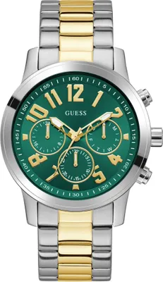 Produktbild von Guess Herren Uhr Armbanduhr PARKER GW1006G4 Edelstahl bicolor