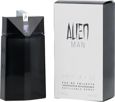 Produktbild von Thierry Mugler Alien Man, Männer, 100 ml, Nachfüllbare Flasche, Spray, ALCOHOL. PARFUM/FRAGRANCE. AQUA/WATER/EAU. LIMONENE. COUMARIN. LINALOOL. CITRONELLOL. CITRAL...., 1 Stück(e)