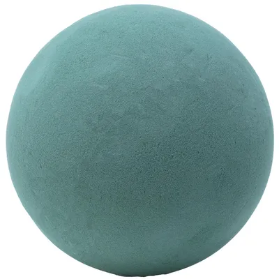 Produktbild von Steckschaum Kugel Ø20cm Grün Steckmasse für Blumengestecke