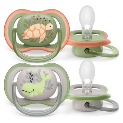 Produktbild von Philips AVENT ultra air SCF085/60 Schnuller 6-18 Monate, Klassischer Babyschnuller, Kieferorthopädisch, Silikon, Junge/Mädchen, Spülmaschinenbeständig