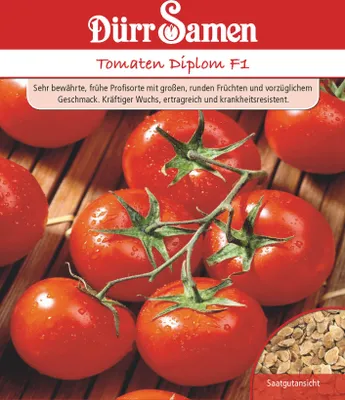 Produktbild von Dürr-Samen - Tomaten Diplom F1 - Saatgut - 1953