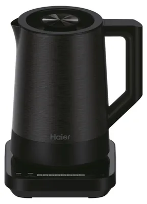 Zdjęcie produktu dla Haier I-Master Series 5 HKE5A 011, 1,7 l, 2200 W, Czarny, Stal nierdzewna, Regulowany termostat, Wskaźnik poziomu wody