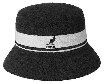 Produktbild von Hut Kangol Bermuda Stripe Bucket Black