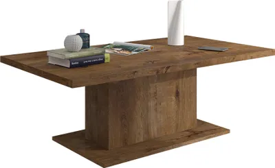 Produktbild von MIRJAN24 Couchtisch Wakana, Stilvoll Kollektion, Wohnzimmer Kaffeetisch, Sofatisch (Farbe: Lefkas Eiche)