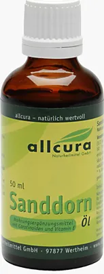 Produktbild von Allcura Sanddornöl, 50 ml Öl