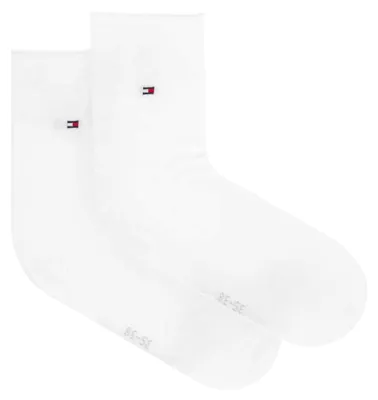 Obrázok produktu pre Tommy Hilfiger – dámske ponožky, logo NA1093 (34 EU – 38 EU) (biele)