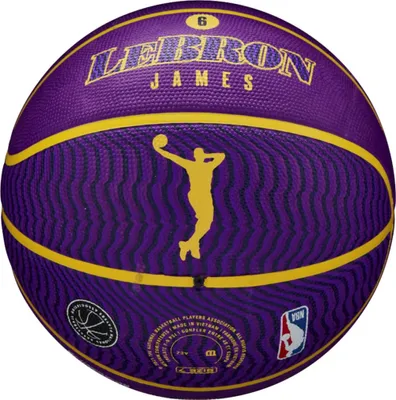 Obrázek produktu pro MíčWilson Nba Player Icon Lebron James Outdoor WZ4027601XB