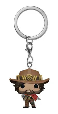 Produktbild von Overwatch - McCree  - Schlüsselanhänger Funko Pocket POP! Keychain