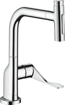 Produktbild von Spültischmischer Axor Citterio DN 15, mit sBox, Ausziehbrause chrom chrom 230 Select 2jet, Ausziehbrause sBox