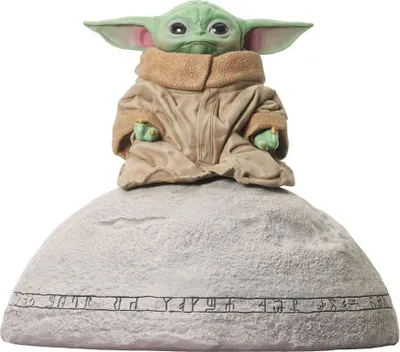 Produktbild von Star Wars: The Mandalorian – Grogu auf dem „Seeing Stone“ – Milestones-Statue im Maßstab 1:6