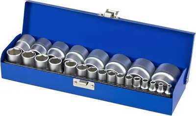 Produktbild von Steckschlüssel Einsätze Stecknuss Zoll Zöllig 1/4 + 1/2 Nüsse / Harley Davidson