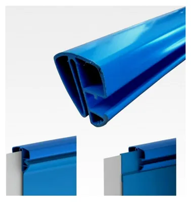 Produktbild von Blauer Handlauf für 500 cm Rundpool