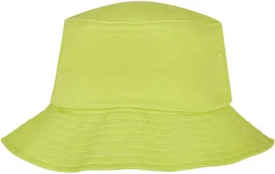 Produktbild von FLEXFIT 5003 | Baumwolle Twill Bucket Hat / Kappe / Mütze / Hut - Farbe: Green Glow - Größe: One Size