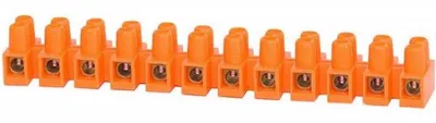 Obrázok produktu pre Svorkovnica 12-polyg, 6mm², oranžová F2.0181