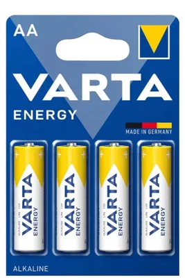 Image de 20 piles Varta Energy AA (LR06) en paquet de 4