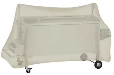 Produktbild von tepro Abdeckhaube Universal für Spanferkel-, Lamm- und Hähnchengrill, beige (69 x 209 x 76 cm)
