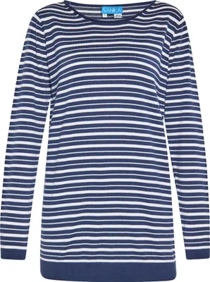 Produktbild von SANIKA damen pullover - marine weiss, S
