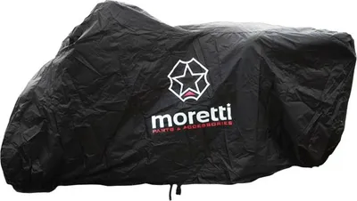 Zdjęcie produktu dla Pokrowiec Plandeka Moretti Na Motocykl, Skuter, Motorower Z Kufrem - Rozm. S