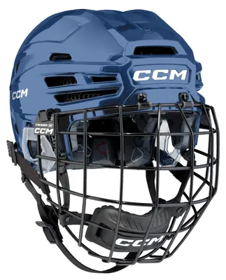 Image de Casque CCM TACKS 920 Combo (avec filet) Senior bleu S