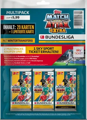 Image de Topps Match Attax EXTRA 2020/21 - 1 Multipack