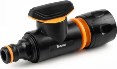 Obrázok produktu pre Hadicová spojka s regulačným a uzatváracím ventilom 1/2"