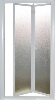 Produktbild von FORTE Nischendusche Domino 90-95 cm Duschtür Faltsystem Duschwand