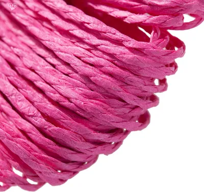 Produktbild von 30m Papierschnur Papierkordel Bastelschnur Papierschnur gedreht, Farbwahl, Farbe:magenta