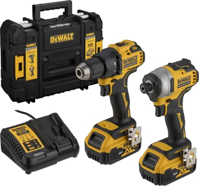 Immagine prodotto di Set di cacciavite a batteria DeWalt DCK2061P2T