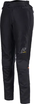 Zdjęcie produktu dla Damskie tekstylne spodnie motocyklowe Rukka Airgobina, czarny/czarny, 36