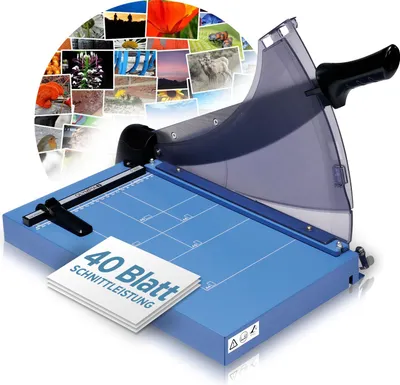 Produktbild von Olympia G 3640, 36 cm, 40 Blätter, 26 cm, 360 mm, A4, Metall, Gummi
