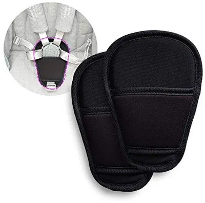 Productafbeelding van Universele Schouderkussens voor Kinderwagens en Autostoeltjes - Comfortabele Voorkeursbanden voor Baby's en Peuters