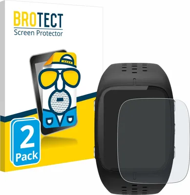 Produktbild von 2x BROTECT Schutzfolie für Polar M430 Displayschutz Displayschutzfolie Folie Matt Entspiegelungsfolie