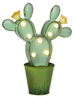 Immagine prodotto di Lampada Cactus con Luci H 29 cm