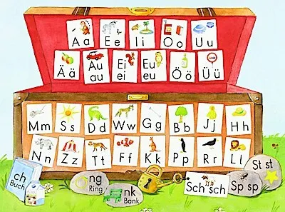 Image de Frohes Lernen Fibel / Schreibtabelle (10 Exemplare) 1. Schuljahr