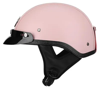 Produktbild von Retro-Motorradhelm im deutschen Stil mit Visier, E