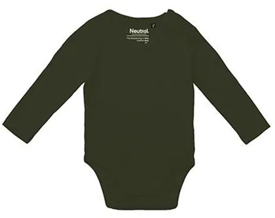 Productafbeelding van trale romper voor baby, lang袖, model LT5917 (74) (Militaire stijl)