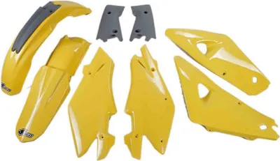 Produktbild von Ufo Husqvarna Cr 125 05 Hukit601@999 Plastikbausatz Gelb  Gelb One Size