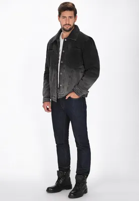 Produktbild von SAPORTA herren jacke - vintage schwarz, S