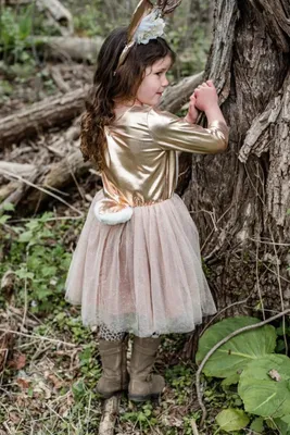 Produktbild von Woodland Reh-Kleid & Haarreif-Set für 5-6 Jahre