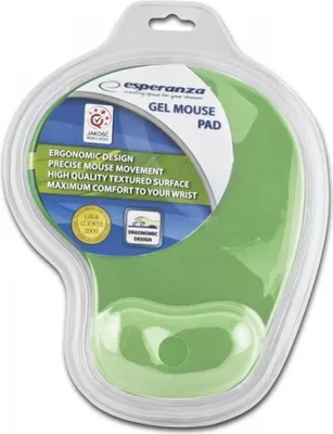 Produktbild von Anti-Rutsch-Matte Esperanza EA137G Weiß grün Schwarzweiß