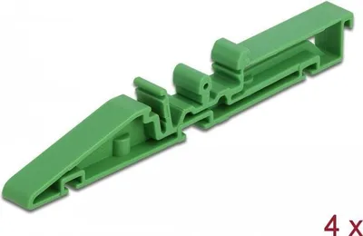 Image de DELOCK Hutschienenclip für Platine 122 mm 4 Stück