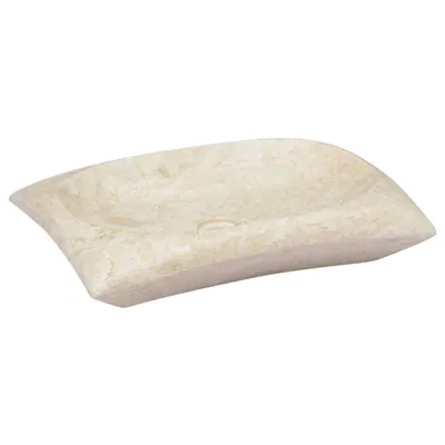 Produktbild von Waschbecken Creme 50x35x10 cm Marmor