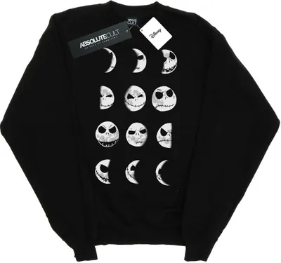 Produktbild von Disney - "Nightmare Before Christmas" Sweatshirt für Herren BI42525 (3XL) (Schwarz)