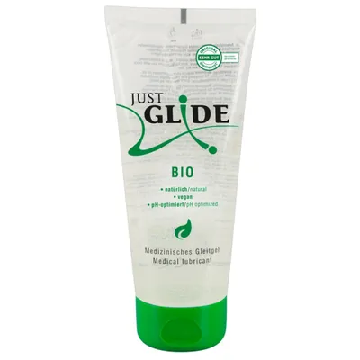 Immagine prodotto di Lubrificante personale organico a base d'acqua Just Glide - 200 ml