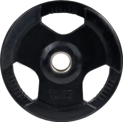 Produktbild von Sport-Thieme Hantelscheibe "Wettkampf", gummiert, 50 mm, 10 kg